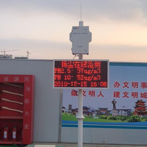 国产扬尘在线监测设备,守护蓝天白云的科技利器